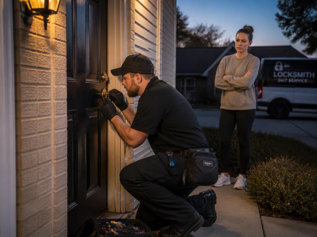 Emergency lockouts by TrustedKey Locksmith in Melbourne